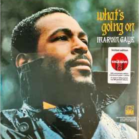 Media | Marvin Gaye Whats Going On Limited Edition Translucent Green Lp ...